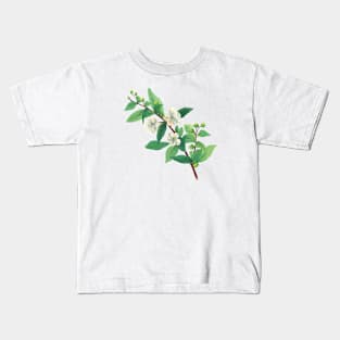 February 9th birthday flower Kids T-Shirt